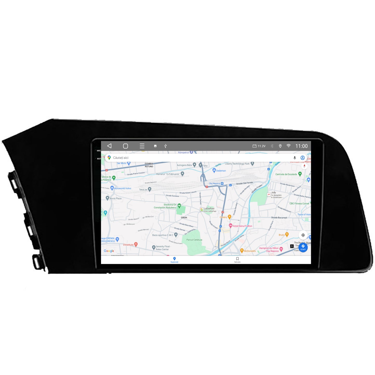 Navigatie 2K HUB64 Hyundai Elantra (2020-Prezent), 4GB RAM, Android, Octacore, Slot Sim 4G, DSP, GPS, Wi-FI, Carplay, Android Auto, USB, Bluetooth, Waze, Touchscreen, 9Inch
