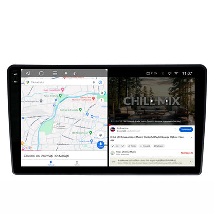 Navigatie 2K HUB64 Hyundai H1 (2010-2014), 8GB RAM, Android, Octacore, Slot Sim 4G, DSP, GPS, Wi-FI, Carplay, Android Auto, USB, Bluetooth, Waze, Touchscreen, 9.5 Inch