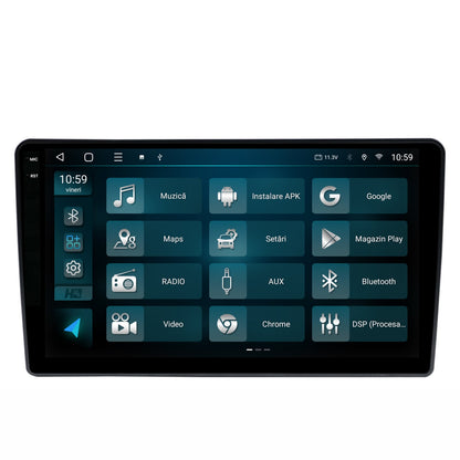 Navigatie 2K HUB64 Hyundai H1 (2010-2014), 8GB RAM, Android, Octacore, Slot Sim 4G, DSP, GPS, Wi-FI, Carplay, Android Auto, USB, Bluetooth, Waze, Touchscreen, 9.5 Inch