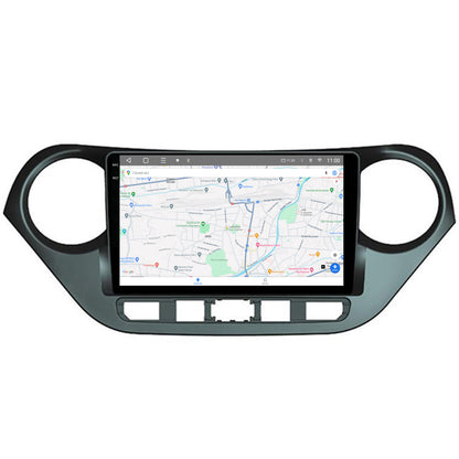 Navigatie 2K HUB64 Hyundai I10 (2013-2017), 4GB RAM, Android, Octacore, Slot Sim 4G, DSP, GPS, Wi-FI, Carplay, Android Auto, USB, Bluetooth, Waze, Touchscreen, 9.5 Inch
