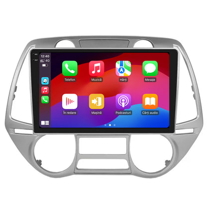 Navigatie 2K HUB64 Hyundai I20 (2008-2012), 8GB RAM, Android, Octacore, Slot Sim 4G, DSP, GPS, Wi-FI, Carplay, Android Auto, USB, Bluetooth, Waze, Touchscreen, 9.5 Inch V2