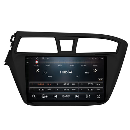 Navigatie 2K HUB64 Hyundai I20 (2014-2018), 4GB RAM, Android, Octacore, Slot Sim 4G, DSP, GPS, Wi-FI, Carplay, Android Auto, USB, Bluetooth, Waze, Touchscreen, 9.5 Inch