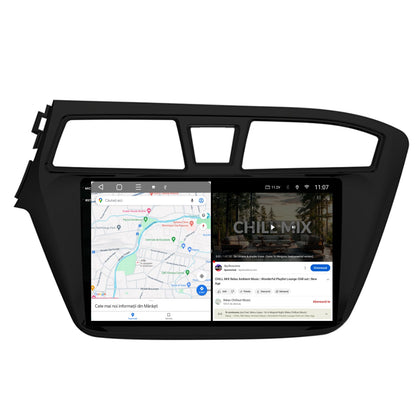 Navigatie 2K HUB64 Hyundai I20 (2014-2018), 4GB RAM, Android, Octacore, Slot Sim 4G, DSP, GPS, Wi-FI, Carplay, Android Auto, USB, Bluetooth, Waze, Touchscreen, 9.5 Inch