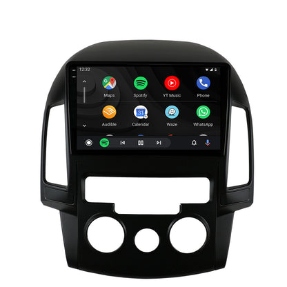Navigatie 2K HUB64 Hyundai I30 (2007-2012), Clima manuala, 8GB RAM, Android, Octacore, Slot Sim 4G, DSP, GPS, Wi-FI, Carplay, Android Auto, USB, Bluetooth, Waze, Touchscreen, 9.5 Inch