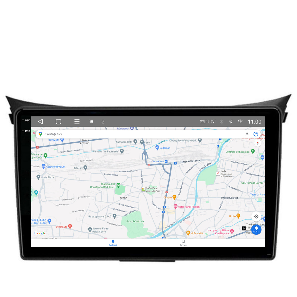 Navigatie 2K HUB64 Hyundai I30 (2012-2016), 4GB RAM, Android, Octacore, Slot Sim 4G, DSP, GPS, Wi-FI, Carplay, Android Auto, USB, Bluetooth, Waze, Touchscreen, 9.5 Inch