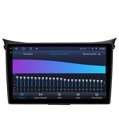 Navigatie 2K HUB64 Hyundai I30 (2012-2016), 4GB RAM, Android, Octacore, Slot Sim 4G, DSP, GPS, Wi-FI, Carplay, Android Auto, USB, Bluetooth, Waze, Touchscreen, 9.5 Inch