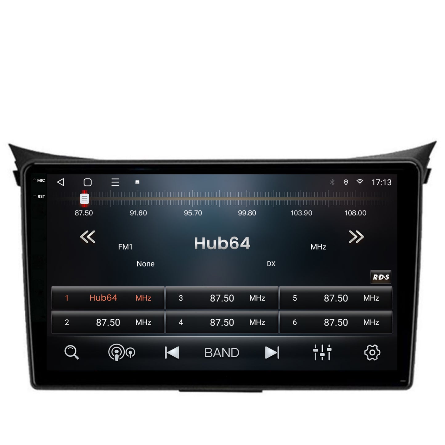 Navigatie 2K HUB64 Hyundai I30 (2012-2016), 4GB RAM, Android, Octacore, Slot Sim 4G, DSP, GPS, Wi-FI, Carplay, Android Auto, USB, Bluetooth, Waze, Touchscreen, 9.5 Inch