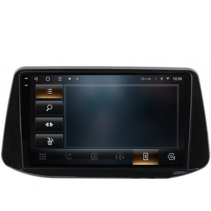 Navigatie 2K HUB64 Hyundai I30 (2017-Prezent), 4GB RAM, Android, Octacore, Slot Sim 4G, DSP, GPS, Wi-FI, Carplay, Android Auto, USB, Bluetooth, Waze, Touchscreen, 9.5 Inch