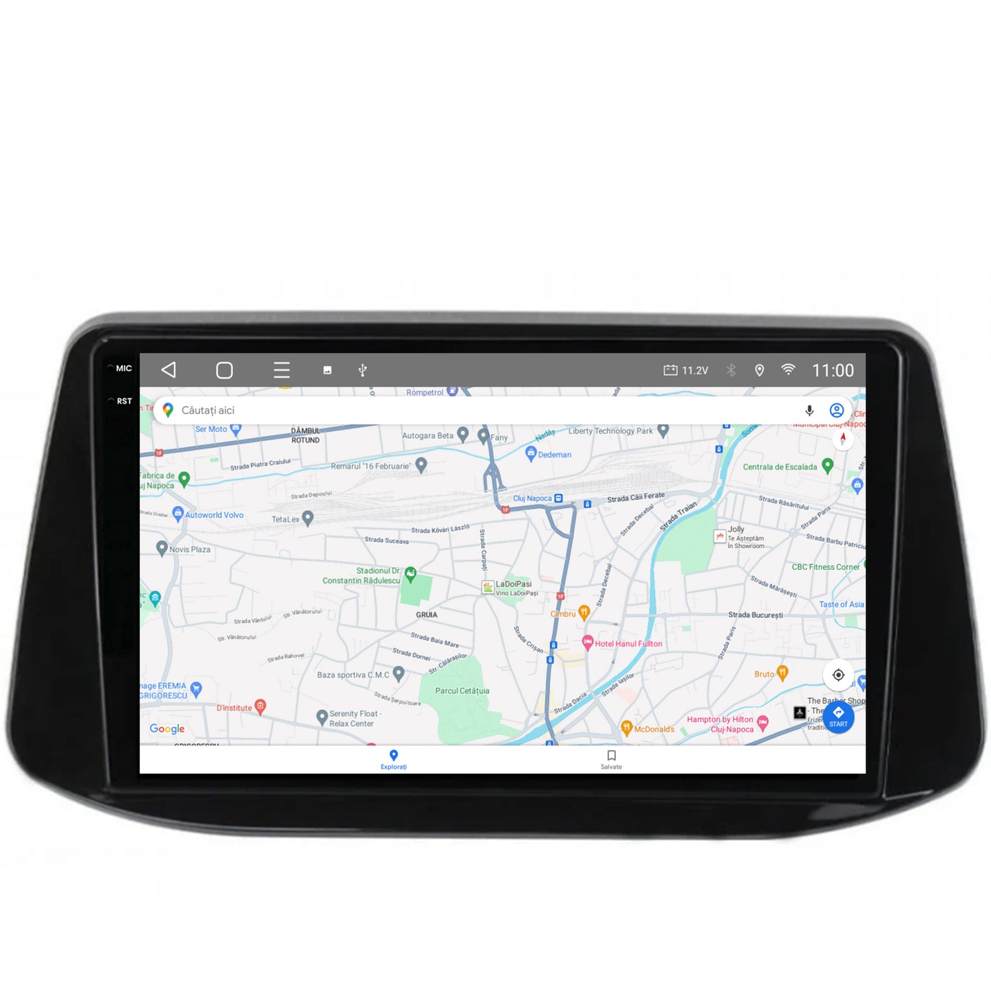 Navigatie 2K HUB64 Hyundai I30 (2017-Prezent), 4GB RAM, Android, Octacore, Slot Sim 4G, DSP, GPS, Wi-FI, Carplay, Android Auto, USB, Bluetooth, Waze, Touchscreen, 9.5 Inch