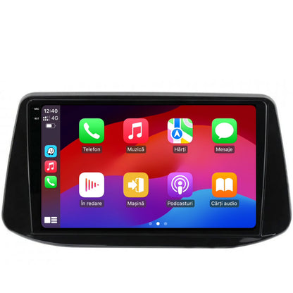 Navigatie 2K HUB64 Hyundai I30 (2017-Prezent), 4GB RAM, Android, Octacore, Slot Sim 4G, DSP, GPS, Wi-FI, Carplay, Android Auto, USB, Bluetooth, Waze, Touchscreen, 9.5 Inch