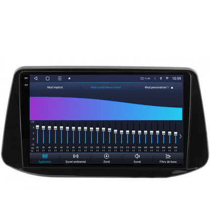 Navigatie 2K HUB64 Hyundai I30 (2017-Prezent), 4GB RAM, Android, Octacore, Slot Sim 4G, DSP, GPS, Wi-FI, Carplay, Android Auto, USB, Bluetooth, Waze, Touchscreen, 9.5 Inch