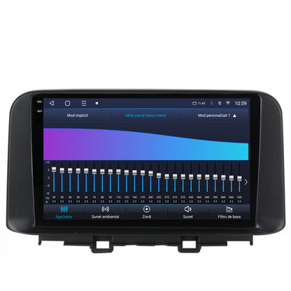 Navigatie 2K HUB64 Hyundai Kona (2018+), 8GB RAM, Android, Octacore, Slot Sim 4G, DSP, GPS, Wi-FI, Carplay, Android Auto, USB, Bluetooth, Waze, Touchscreen, 10.36 Inch