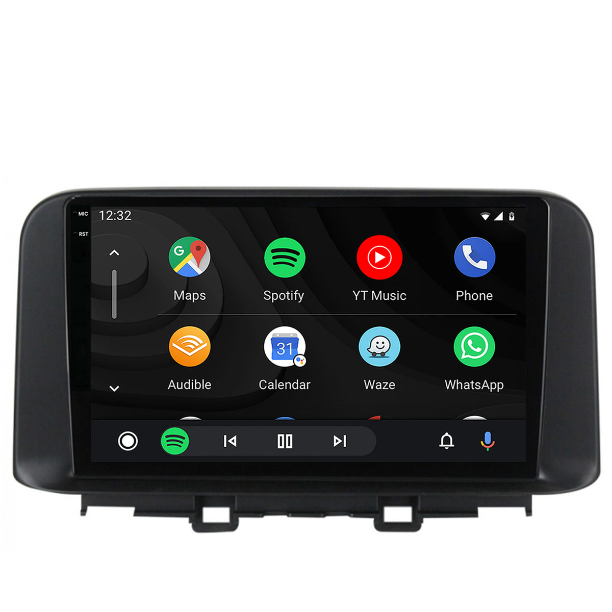 Navigatie 2K HUB64 Hyundai Kona (2018+), 8GB RAM, Android, Octacore, Slot Sim 4G, DSP, GPS, Wi-FI, Carplay, Android Auto, USB, Bluetooth, Waze, Touchscreen, 10.36 Inch