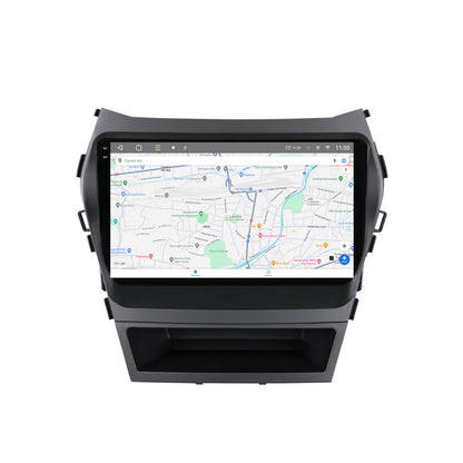 Navigatie 2K HUB64 Hyundai Santa Fe IX45 (2013-2017), 4GB RAM, Android, Octacore, Slot Sim 4G, DSP, GPS, Wi-FI, Carplay, Android Auto, USB, Bluetooth, Waze, Touchscreen, 9.5 Inch