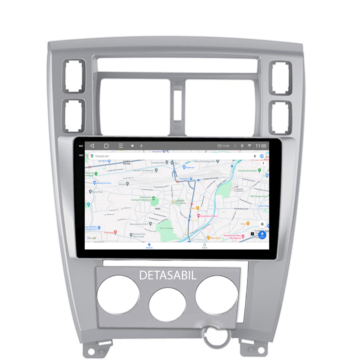 Navigatie 2K HUB64 Hyundai Tucson (2004-2009), 8GB RAM, Android, Octacore, Slot Sim 4G, DSP, GPS, Wi-FI, Carplay, Android Auto, USB, Bluetooth, Waze, Touchscreen, 10.36 Inch