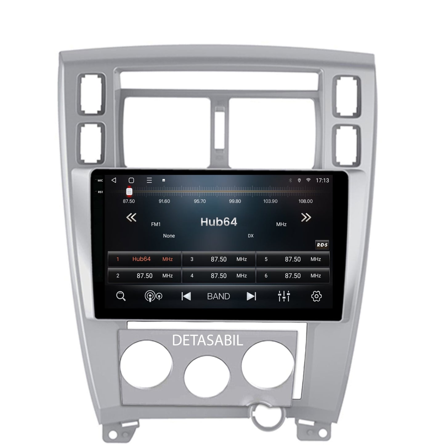 Navigatie 2K HUB64 Hyundai Tucson (2004-2009), 8GB RAM, Android, Octacore, Slot Sim 4G, DSP, GPS, Wi-FI, Carplay, Android Auto, USB, Bluetooth, Waze, Touchscreen, 10.36 Inch
