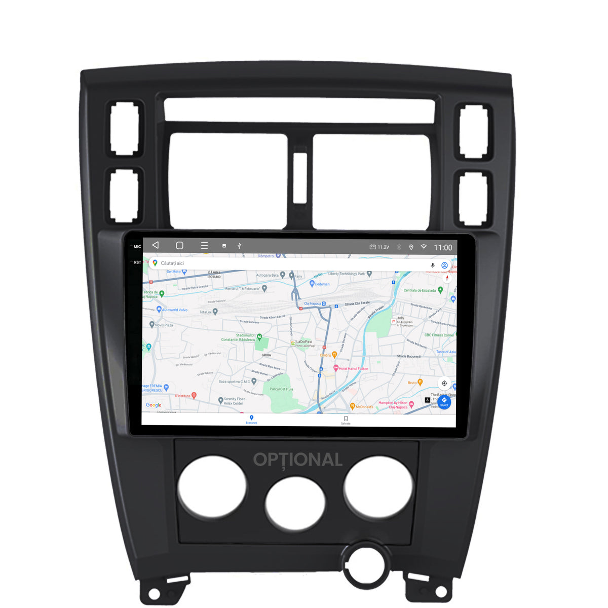 Navigatie 2K HUB64 Hyundai Tucson (2006-2013), 8GB RAM, Android, Octacore, Slot Sim 4G, DSP, GPS, Wi-FI, Carplay, Android Auto, USB, Bluetooth, Waze, Touchscreen, 10.36 Inch