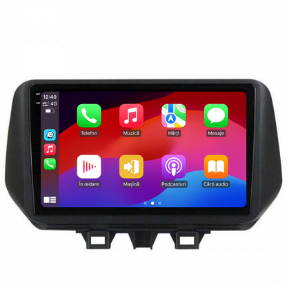 Navigatie 2K HUB64 Hyundai Tucson (2018-2020), 4GB RAM, Android, Octacore, Slot Sim 4G, DSP, GPS, Wi-FI, Carplay, Android Auto, USB, Bluetooth, Waze, Touchscreen, 9.5 Inch