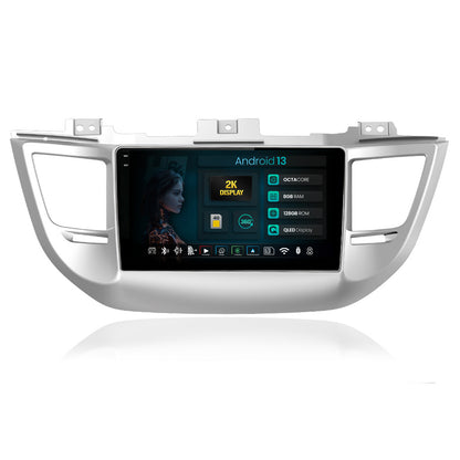 Navigatie 2K HUB64 Hyundai Tucson 3 (2015-2018), 8GB RAM, Android, Octacore, Slot Sim 4G, DSP, GPS, Wi-FI, Carplay, Android Auto, USB, Bluetooth, Waze, Touchscreen, 9.5 Inch