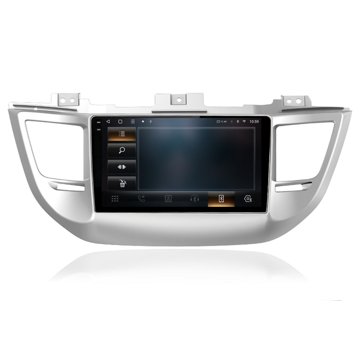 Navigatie 2K HUB64 Hyundai Tucson 3 (2015-2019), 4GB RAM, Android, Octacore, Slot Sim 4G, DSP, GPS, Wi-FI, Carplay, Android Auto, USB, Bluetooth, Waze, Touchscreen, 9.5 Inch