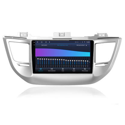 Navigatie 2K HUB64 Hyundai Tucson 3 (2015-2019), 4GB RAM, Android, Octacore, Slot Sim 4G, DSP, GPS, Wi-FI, Carplay, Android Auto, USB, Bluetooth, Waze, Touchscreen, 9.5 Inch