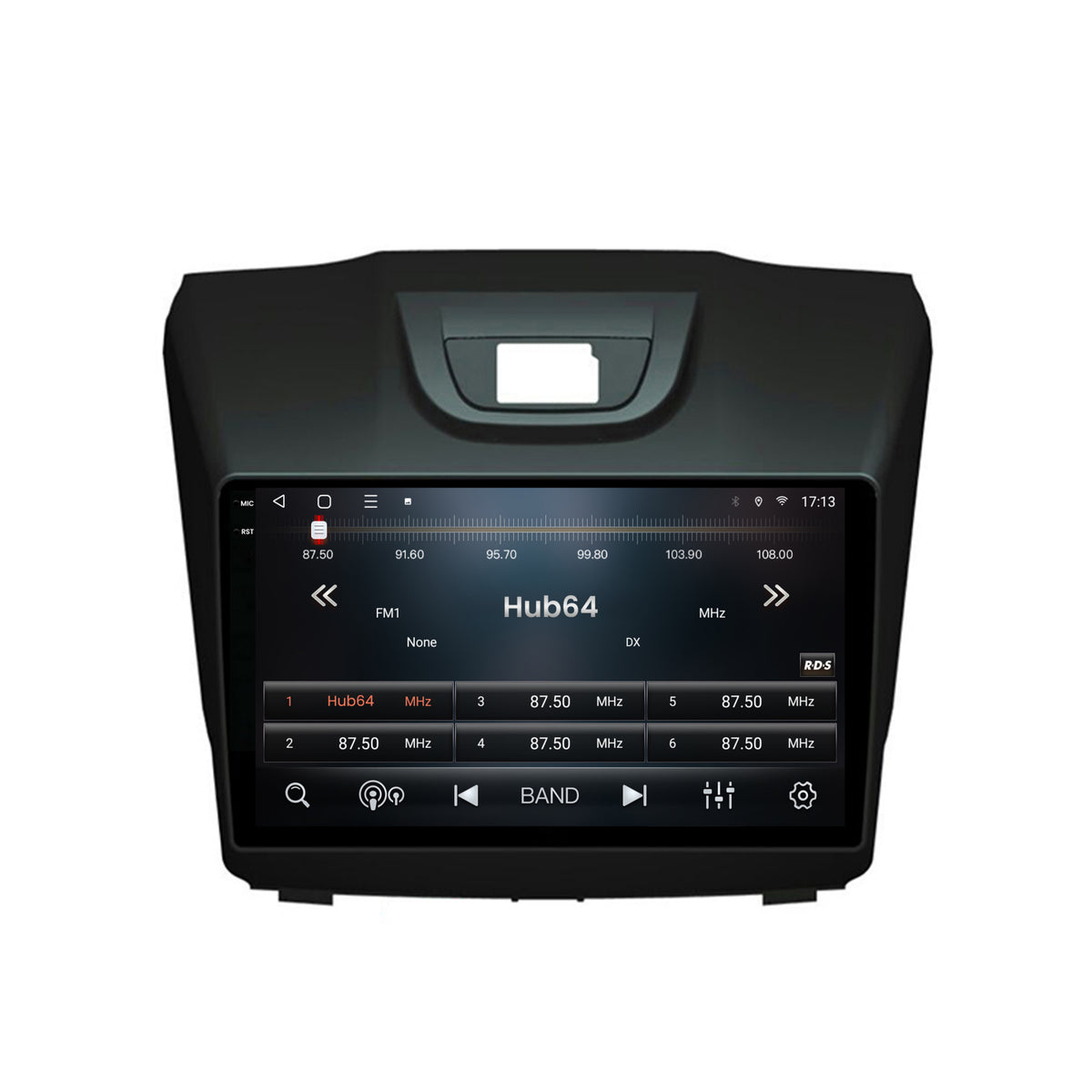 Navigatie 2K HUB64 Isuzu D-MAX (2015+), 8GB RAM, Android, Octacore, Slot Sim 4G, DSP, GPS, Wi-FI, Carplay, Android Auto, USB, Bluetooth, Waze, Touchscreen, 9.5 Inch