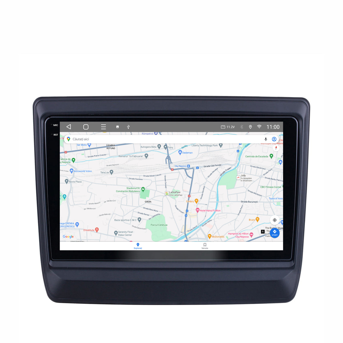 Navigatie 2K HUB64 Isuzu D-MAX (2020+), 4GB RAM, Android, Octacore, Slot Sim 4G, DSP, GPS, Wi-FI, Carplay, Android Auto, USB, Bluetooth, Waze, Touchscreen, 9.5 Inch