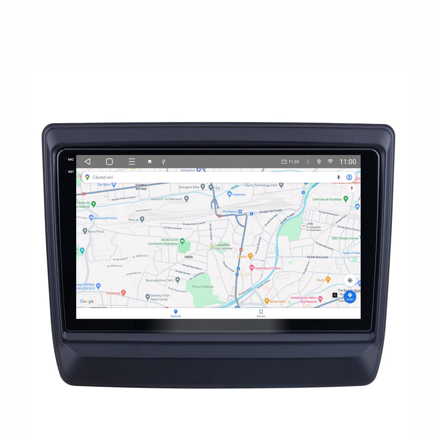 Navigatie 2K HUB64 Isuzu D-MAX (2020+), 4GB RAM, Android, Octacore, Slot Sim 4G, DSP, GPS, Wi-FI, Carplay, Android Auto, USB, Bluetooth, Waze, Touchscreen, 9.5 Inch