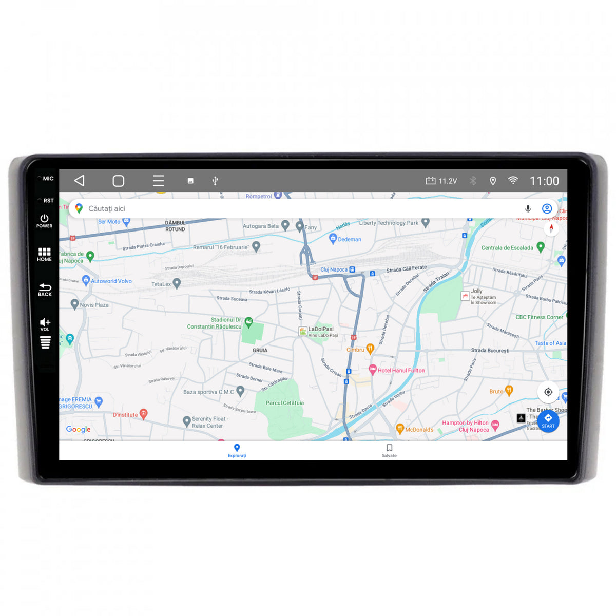 Navigatie 2K HUB64 Iveco Daily (2006-2014), 4GB RAM, Android, Octacore, Slot Sim 4G, DSP, GPS, Wi-FI, Carplay, Android Auto, USB, Bluetooth, Waze, Touchscreen, 9.5 Inch