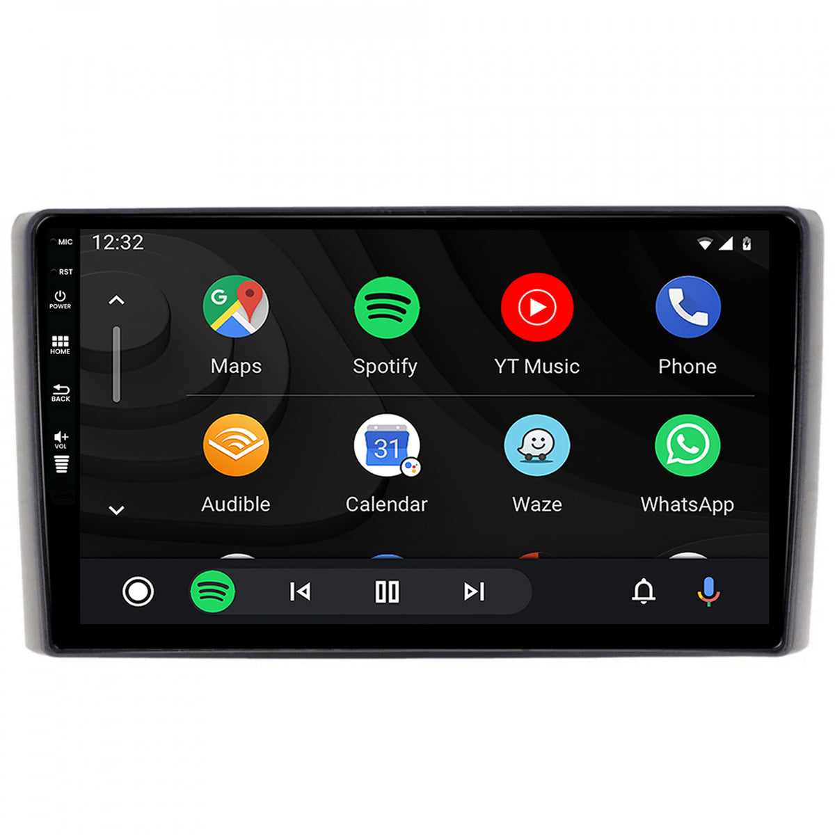 Navigatie 2K HUB64 Iveco Daily (2006-2014), 4GB RAM, Android, Octacore, Slot Sim 4G, DSP, GPS, Wi-FI, Carplay, Android Auto, USB, Bluetooth, Waze, Touchscreen, 9.5 Inch