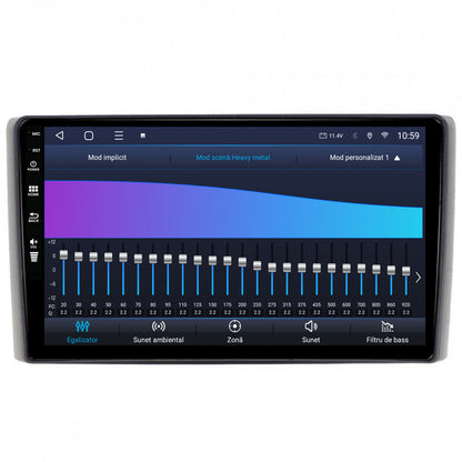 Navigatie 2K HUB64 Iveco Daily (2006-2014), 4GB RAM, Android, Octacore, Slot Sim 4G, DSP, GPS, Wi-FI, Carplay, Android Auto, USB, Bluetooth, Waze, Touchscreen, 9.5 Inch