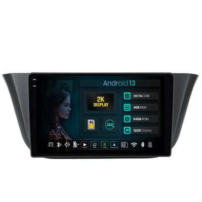 Navigatie 2K HUB64 Iveco Daily (2013+), 4GB RAM, Android, Octacore, Slot Sim 4G, DSP, GPS, Wi-FI, Carplay, Android Auto, USB, Bluetooth, Waze, Touchscreen, 9.5 Inch