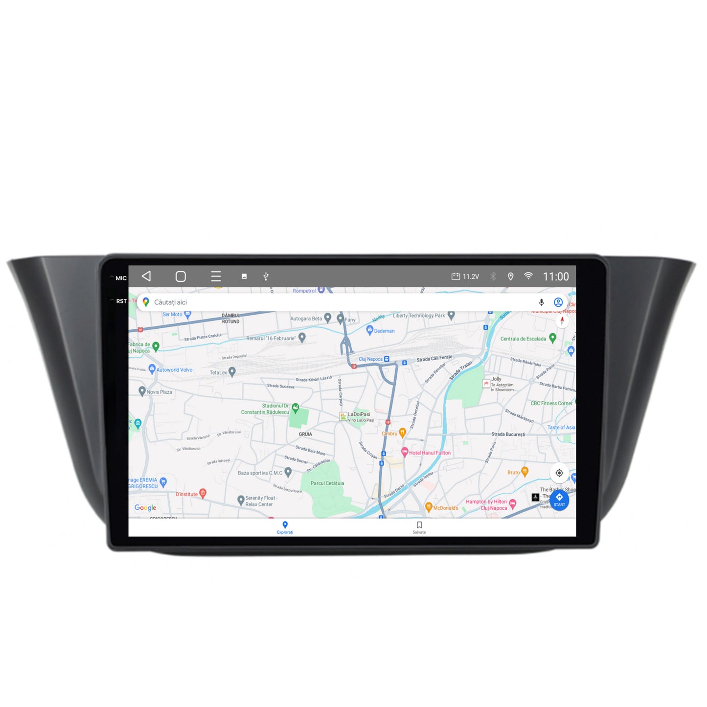 Navigatie 2K HUB64 Iveco Daily (2013+), 8GB RAM, Android, Octacore, Slot Sim 4G, DSP, GPS, Wi-FI, Carplay, Android Auto, USB, Bluetooth, Waze, Touchscreen, 9.5 Inch