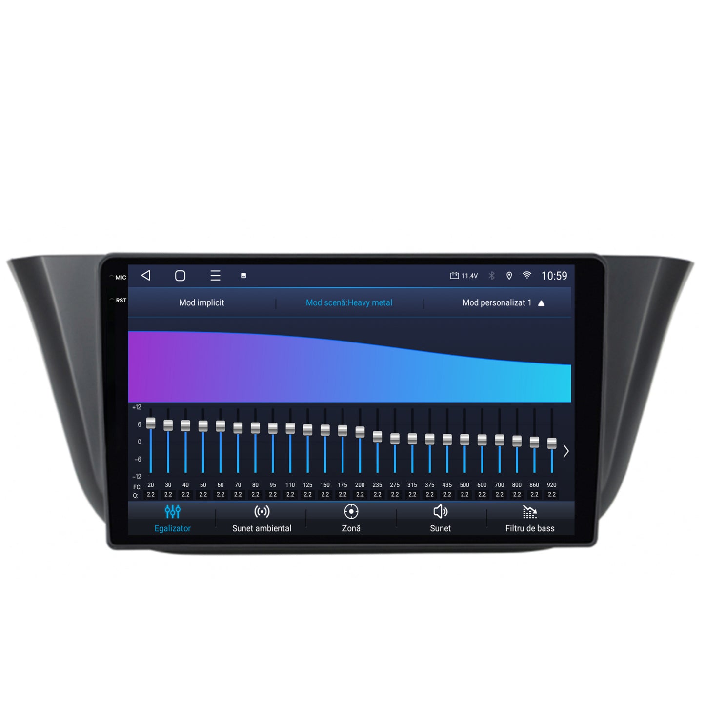 Navigatie 2K HUB64 Iveco Daily (2013+), 8GB RAM, Android, Octacore, Slot Sim 4G, DSP, GPS, Wi-FI, Carplay, Android Auto, USB, Bluetooth, Waze, Touchscreen, 9.5 Inch