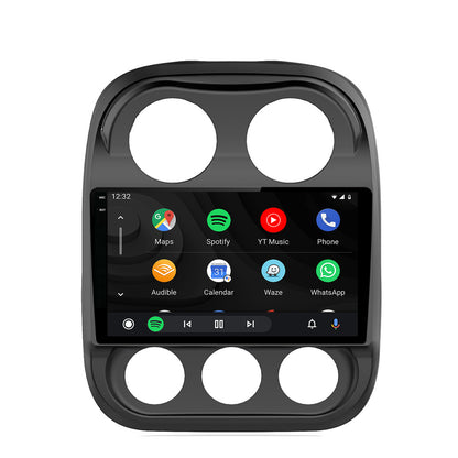 Navigatie 2K HUB64 Jeep Compass (2009-2016), 8GB RAM, Android, Octacore, Slot Sim 4G, DSP, GPS, Wi-FI, Carplay, Android Auto, USB, Bluetooth, Waze, Touchscreen, 10.36 Inch