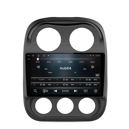 Navigatie 2K HUB64 Jeep Compass (2009-2016), 8GB RAM, Android, Octacore, Slot Sim 4G, DSP, GPS, Wi-FI, Carplay, Android Auto, USB, Bluetooth, Waze, Touchscreen, 10.36 Inch