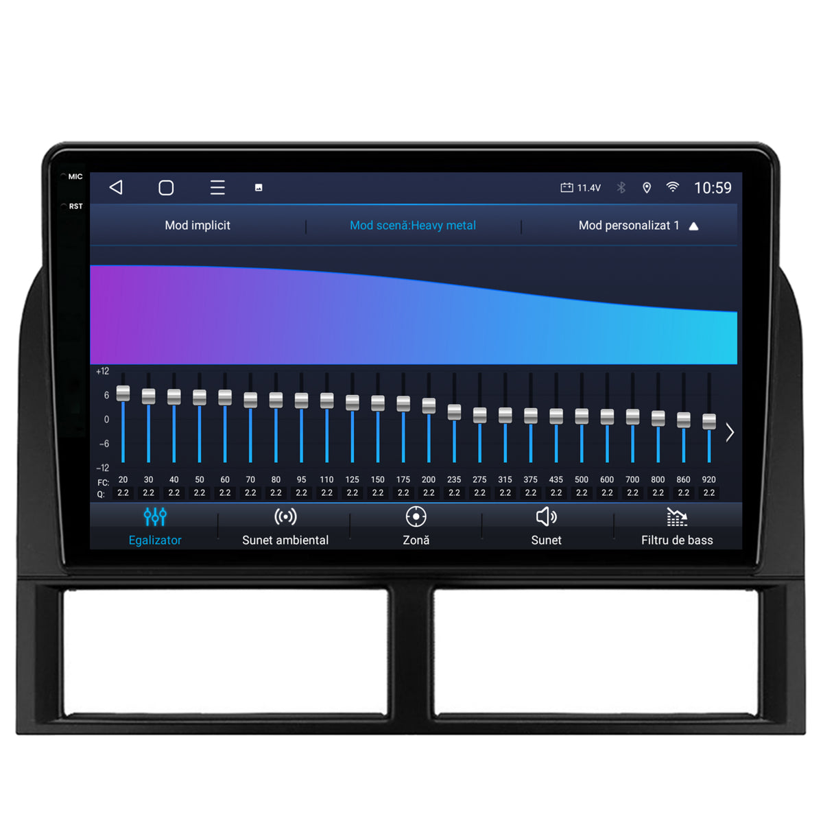 Navigatie 2K HUB64 Jeep Grand Cherokee (1998-2004), 4GB RAM, Android, Octacore, Slot Sim 4G, DSP, GPS, Wi-FI, Carplay, Android Auto, USB, Bluetooth, Waze, Touchscreen, 9.5 Inch