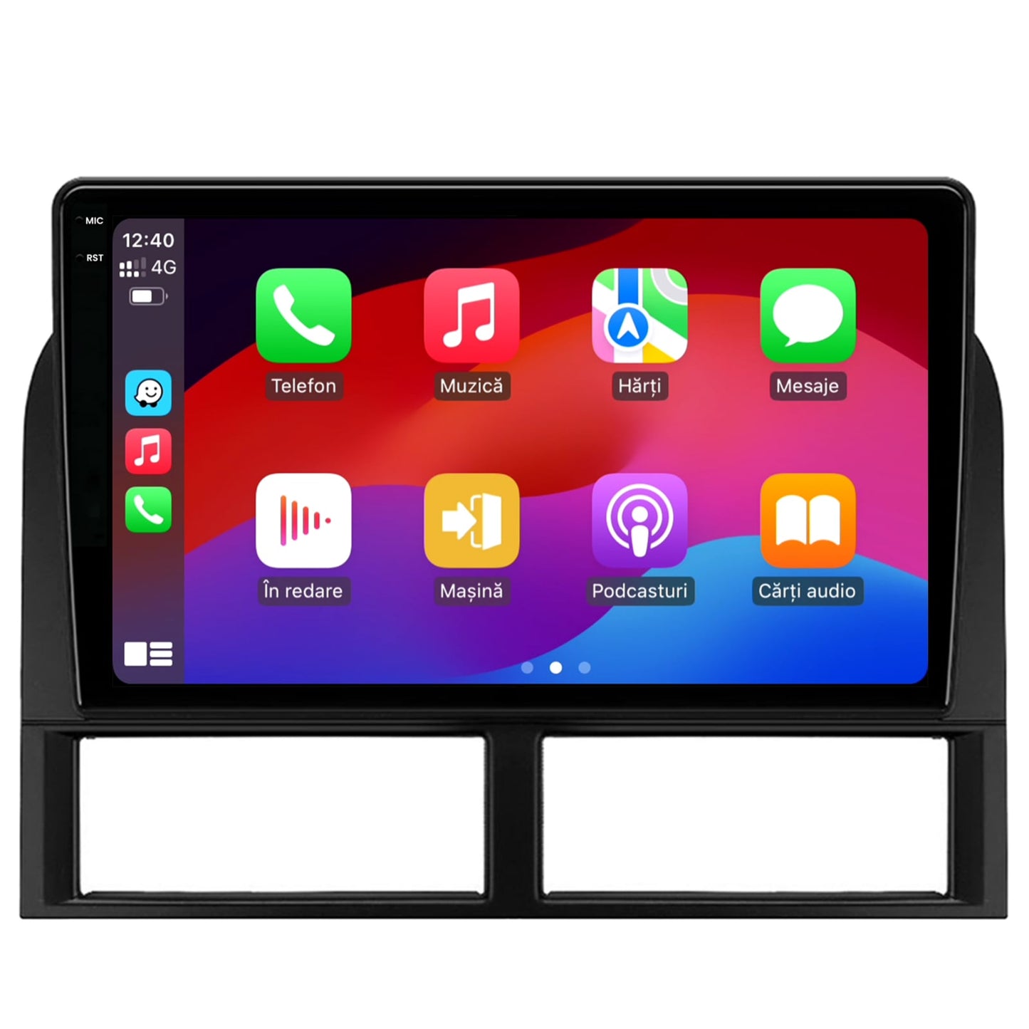 Navigatie 2K HUB64 Jeep Grand Cherokee (1998-2004), 8GB RAM, Android, Octacore, Slot Sim 4G, DSP, GPS, Wi-FI, Carplay, Android Auto, USB, Bluetooth, Waze, Touchscreen, 9.5 Inch