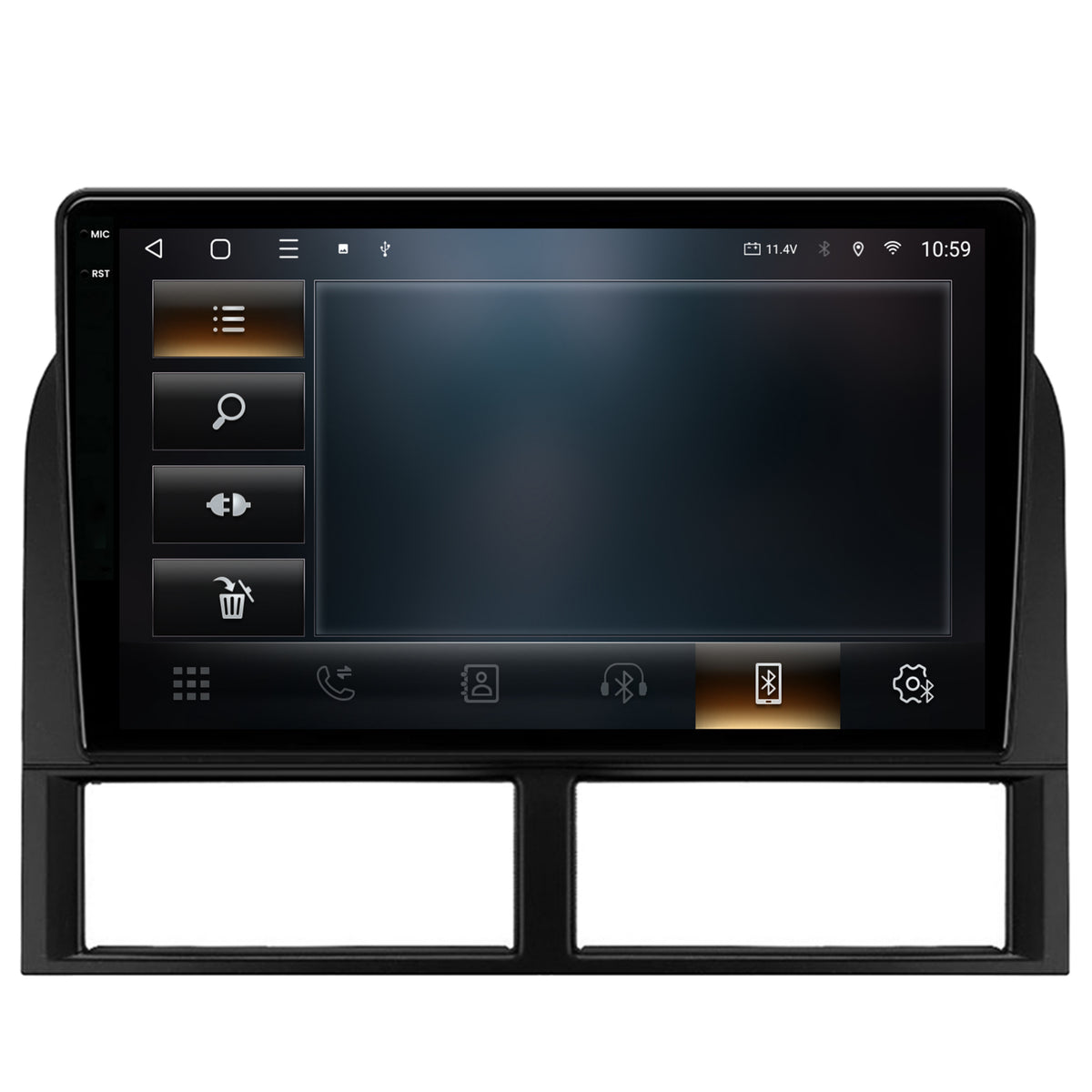 Navigatie 2K HUB64 Jeep Grand Cherokee (1998-2004), 8GB RAM, Android, Octacore, Slot Sim 4G, DSP, GPS, Wi-FI, Carplay, Android Auto, USB, Bluetooth, Waze, Touchscreen, 9.5 Inch