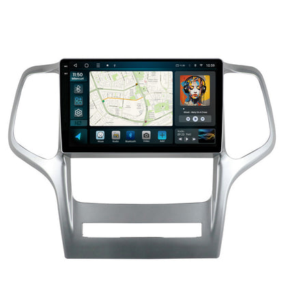 Navigatie 2K HUB64 Jeep Grand Cherokee (2010-2013), 8GB RAM, Android, Octacore, Slot Sim 4G, DSP, GPS, Wi-FI, Carplay, Android Auto, USB, Bluetooth, Waze, Touchscreen, 9.5 Inch