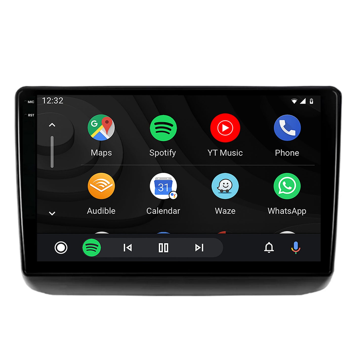 Navigatie 2K HUB64 Jeep Grand Cherokee (2013-2020), 4GB RAM, Android, GPS, Wi-FI, Carplay, Android Auto, USB, Bluetooth, Radio, Waze, Touchscreen, 9.5 Inch