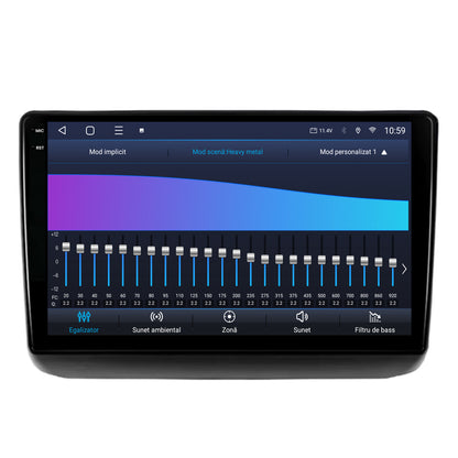 Navigatie 2K HUB64 Jeep Grand Cherokee (2013-2020), 4GB RAM, Android, GPS, Wi-FI, Carplay, Android Auto, USB, Bluetooth, Radio, Waze, Touchscreen, 9.5 Inch