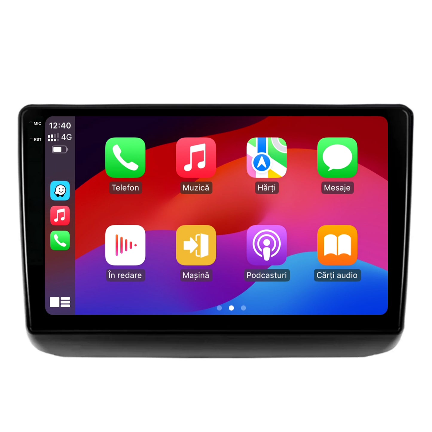 Navigatie 2K HUB64 Jeep Grand Cherokee (2013-2020), 8GB RAM, Android, Octacore, Slot Sim 4G, DSP, GPS, Wi-FI, Carplay, Android Auto, USB, Bluetooth, Waze, Touchscreen, 9.5 Inch