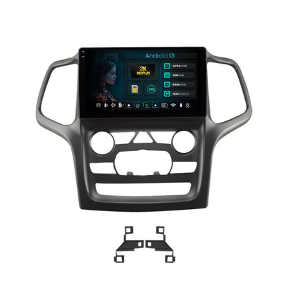 Navigatie 2K HUB64 Jeep Grand Cherokee (2014-2022), 4GB RAM, Android, Octacore, Slot Sim 4G, DSP, GPS, Wi-FI, Carplay, Android Auto, USB, Bluetooth, Waze, Touchscreen, 9.5 Inch - Copie