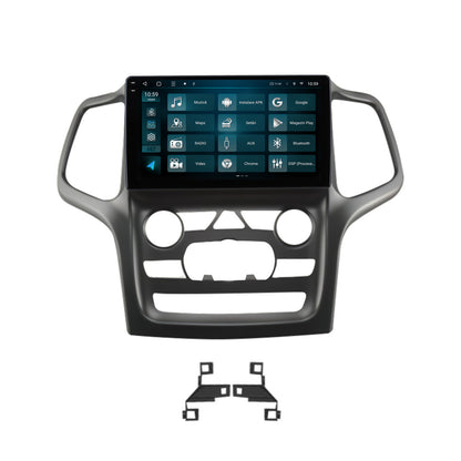 Navigatie 2K HUB64 Jeep Grand Cherokee (2014-2022), 8GB RAM, Android, Octacore, Slot Sim 4G, DSP, GPS, Wi-FI, Carplay, Android Auto, USB, Bluetooth, Waze, Touchscreen, 9.5 Inch