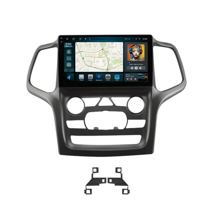 Navigatie 2K HUB64 Jeep Grand Cherokee (2014-2022), 8GB RAM, Android, Octacore, Slot Sim 4G, DSP, GPS, Wi-FI, Carplay, Android Auto, USB, Bluetooth, Waze, Touchscreen, 9.5 Inch