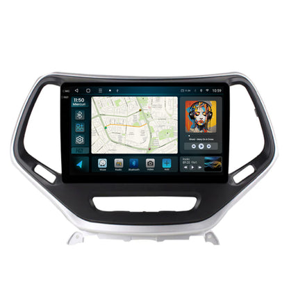 Navigatie 2K HUB64 Jeep Grand Cherokee (2015+), 4GB RAM, Android, GPS, Wi-FI, Carplay, Android Auto, USB, Bluetooth, Radio, Waze, Touchscreen, 10.36 Inch