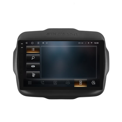 Navigatie 2K HUB64 Jeep Renegade (2014-2018), 4GB RAM, Android, Octacore, Slot Sim 4G, DSP, GPS, Wi-FI, Carplay, Android Auto, USB, Bluetooth, Waze, Touchscreen, 9.5 Inch