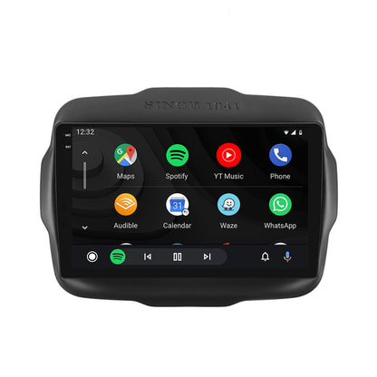 Navigatie 2K HUB64 Jeep Renegade (2014-2018), 4GB RAM, Android, Octacore, Slot Sim 4G, DSP, GPS, Wi-FI, Carplay, Android Auto, USB, Bluetooth, Waze, Touchscreen, 9.5 Inch