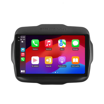 Navigatie 2K HUB64 Jeep Renegade (2014-2018), 8GB RAM, Android, Octacore, Slot Sim 4G, DSP, GPS, Wi-FI, Carplay, Android Auto, USB, Bluetooth, Waze, Touchscreen, 9.5 Inch